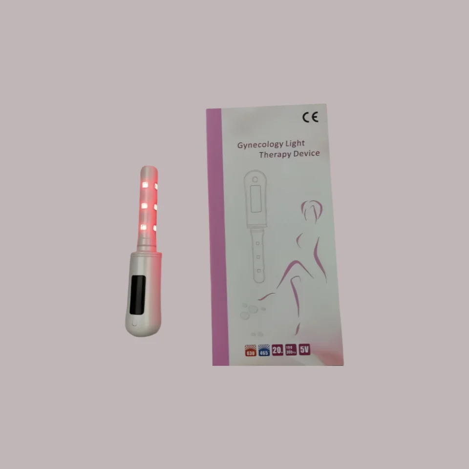 

650nm+450nm Red & Blue Light Therapy Device for Vaginal Health Non-Invasive Cervical Care Treatment