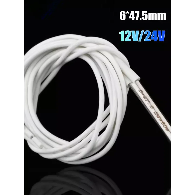 

Brand-new for Mellow high-quality 6*47.5mm 80w 12V 24V heating tube Super Volcano 3D printer accessory