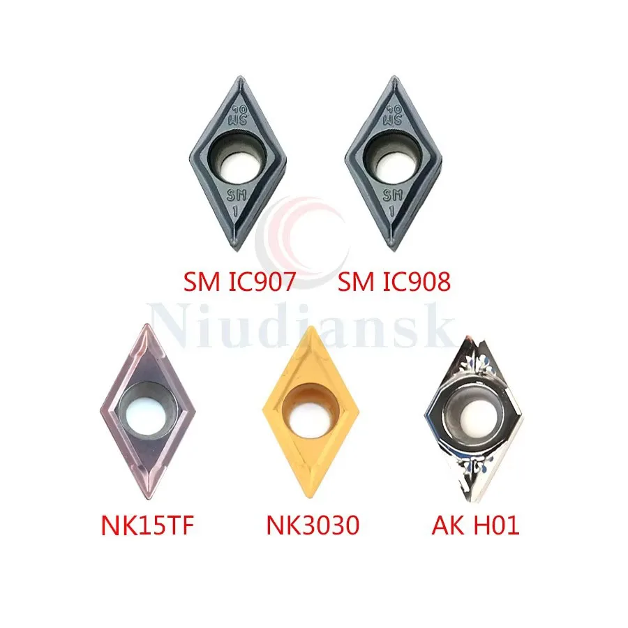 1 peça com suporte de ferramentas de giro interno para cnc usinagem + 10 peças dcmt conjunto de inserções de torno de carboneto super resistentes ao desgaste