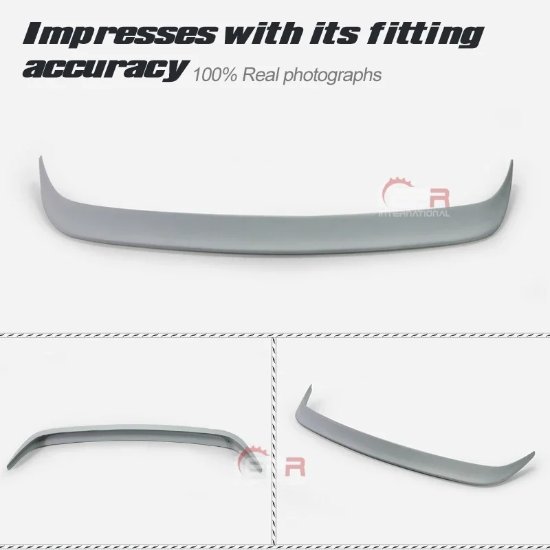 FRP Wing Lip For Mazda 3 MPS 3Dr 5Dr (2014-2018) Glass Fiber Hatch Rear Spoiler Add on Body Kits Tuning Trim For Mazda3 Racing