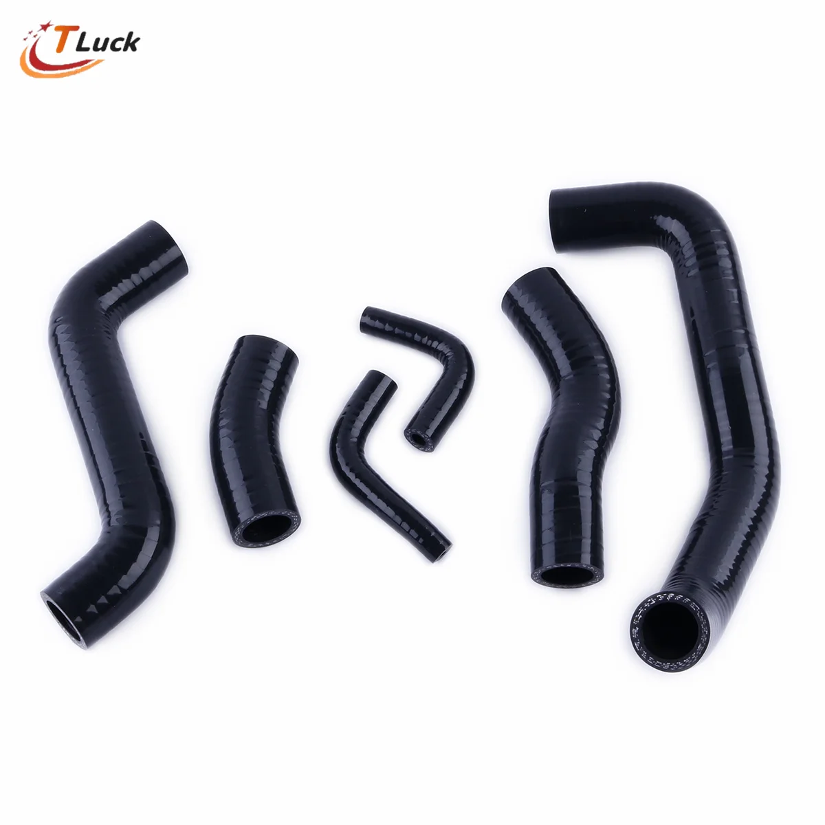 

6PCS For Kawasaki ZRX1200R ZRX 1200 R ZX12R 2002-2007 Silicone Radiator Tubes Hose Pipe Kit