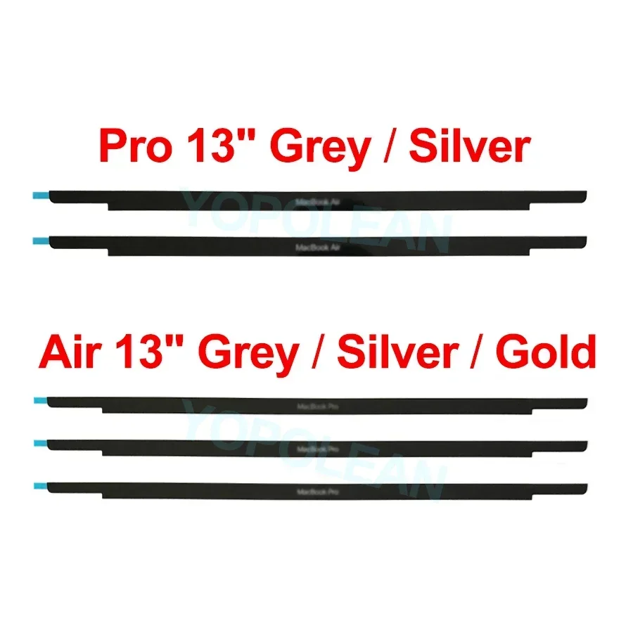 New Grey Silver LCD Screen Glass Trim Logo Bezel Front Cover for