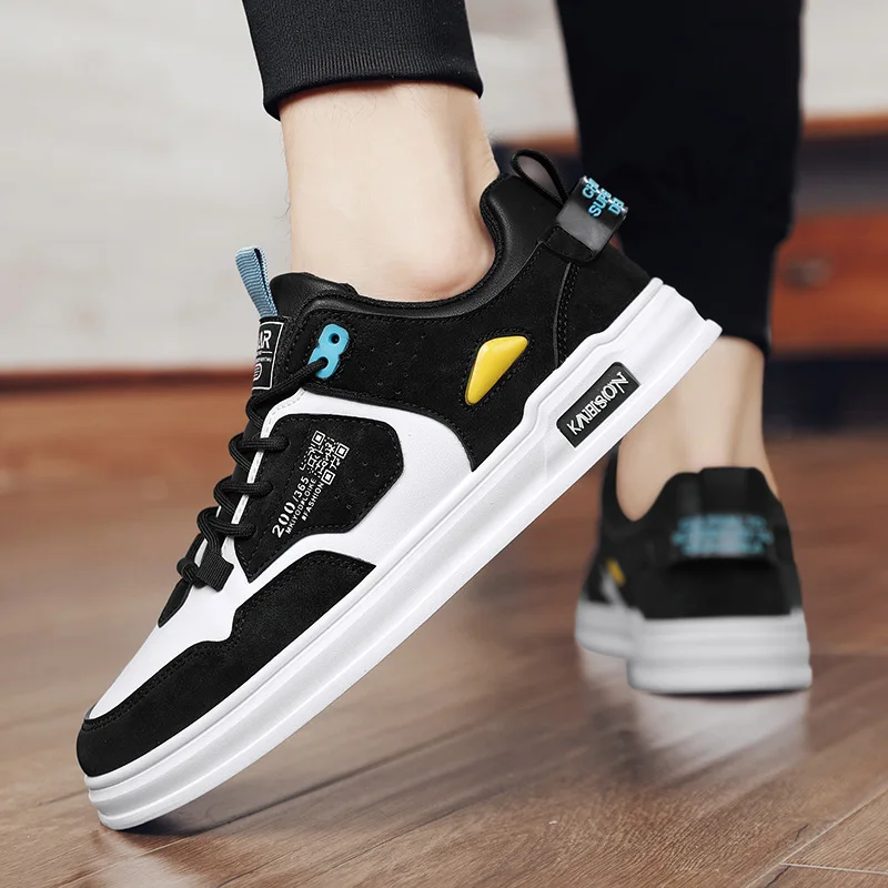 高品質のフラットソールの靴,カジュアル,学生,秋冬,新しいトレンド,2023