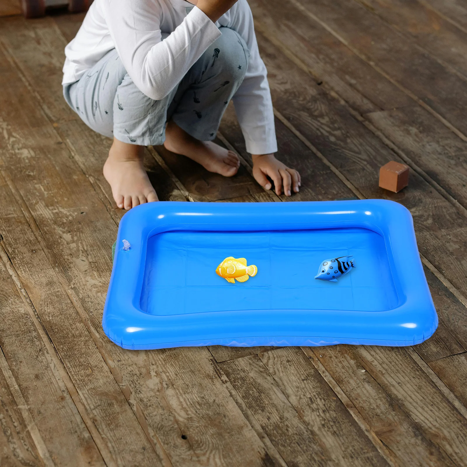 4 pçs piscina de pesca inflável educacional mão olho coordenação jogo para crianças jovens piscinas infláveis