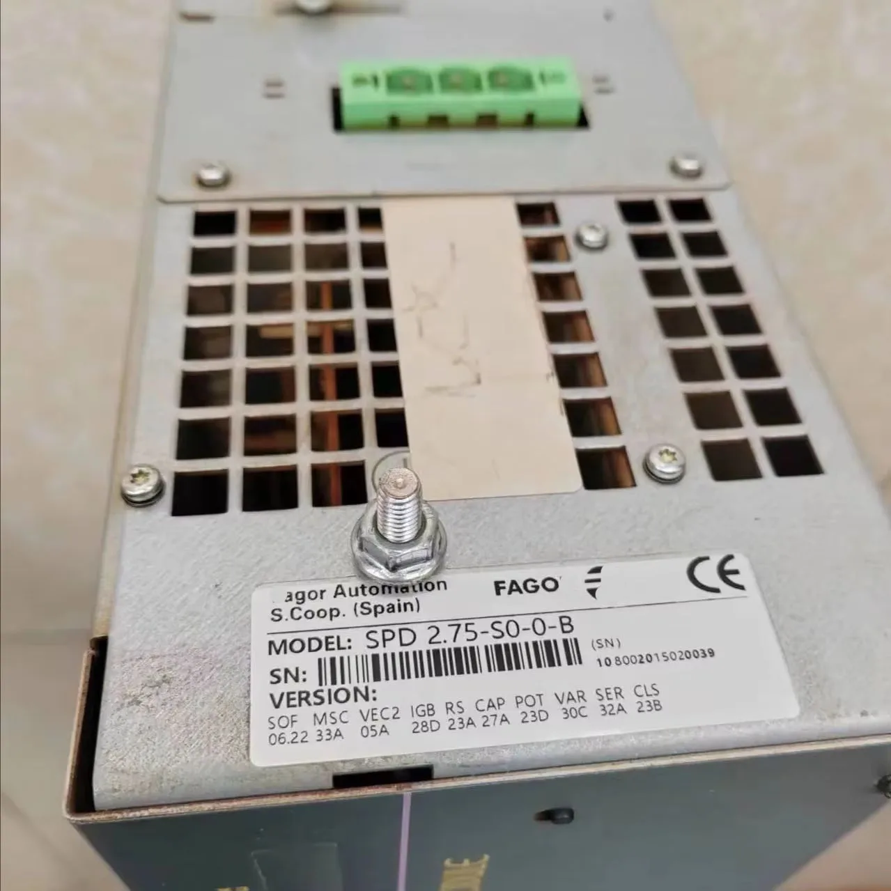 SPD 2.75-S0-0-B Servo Drive for Fagor SPD2.75-S0-0-B