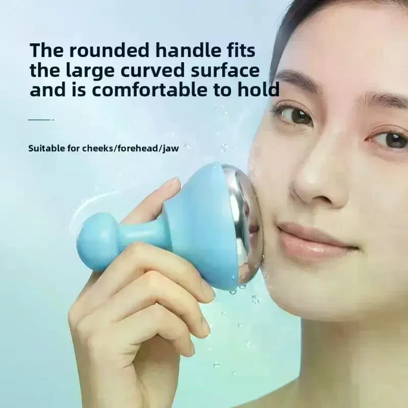 Stainless Steel Ice Hammer Face Cool Massager 304 Stainless Steel Cold Beauty Shrink Ice Massage Instrument Face Eye Skincare
