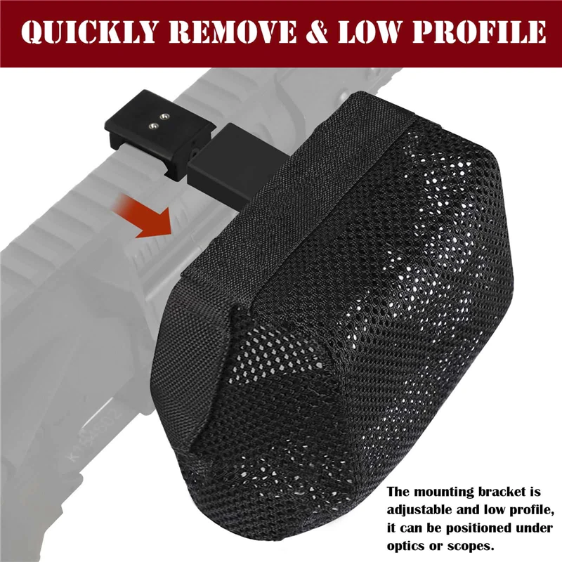 New Tactical Quick Release Shell Catcher Cartridge Mesh Detachable Heat Resistant Catcher MeshShell Recycling Bullet Holders