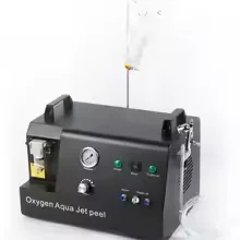 Portable High Pressure Water Oxygen Jet Peeling Clean Hydrating Rejuvenation Skin Management Beauty Device for Salon