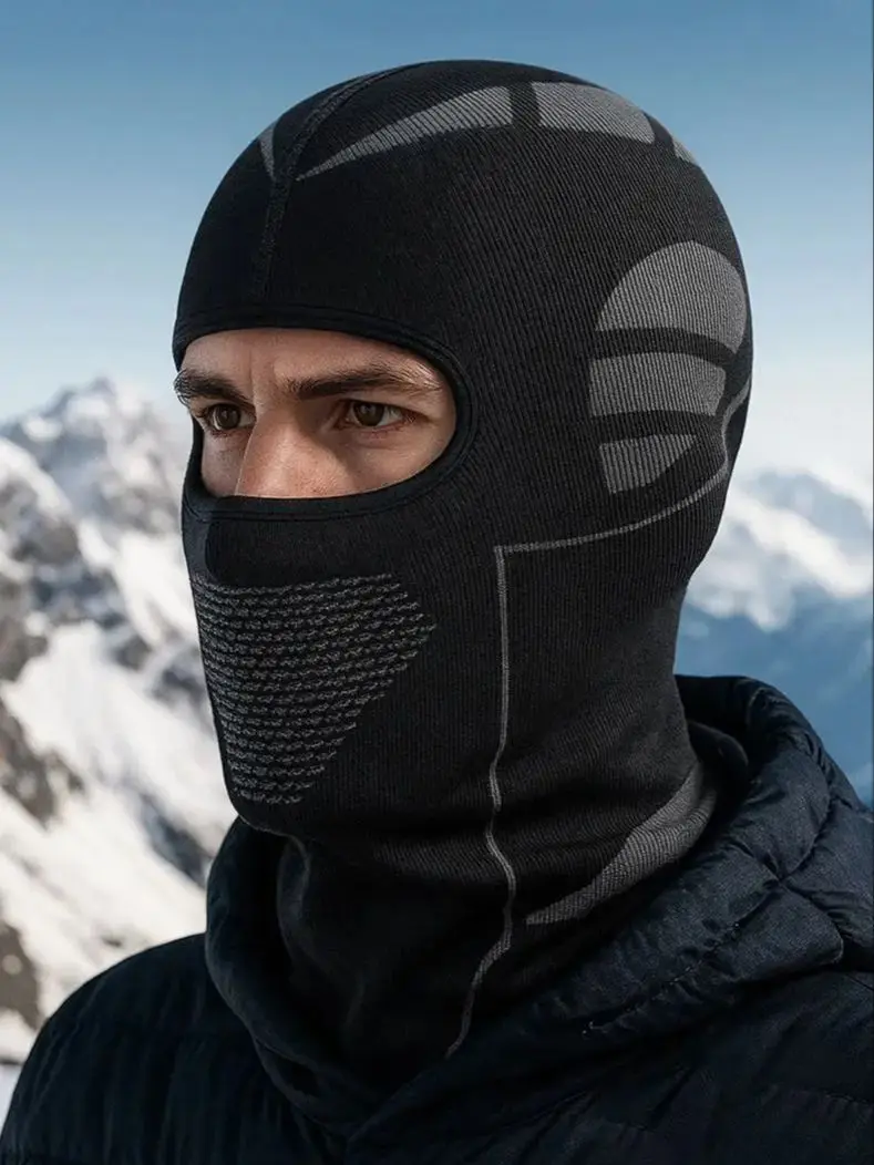 AliExpress NONE Unisex Winter Warm Balaclava Hat Elastic Breathable Cycling Full Face Mask Outdoor Running Skiing Mask Motorcycle Helmet Inner