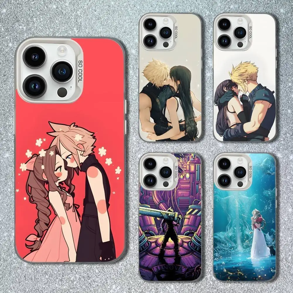 

Game F-Final F-Fantasy Hot Phone Case For iPhone 13,15,14,16,12,11,Mini,MAXXS,Pro,SE, White Matte Shockproof Cover