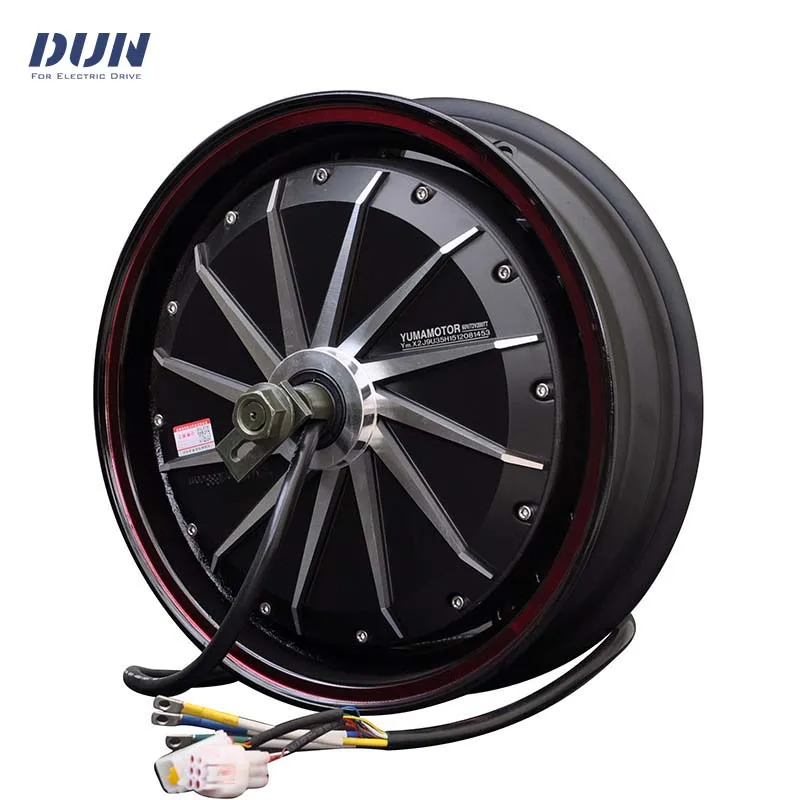 

YUMAMOTOR 13*3.5inch HY 253 3000W 80KMH 72V 40H In-Wheel Hub Motor