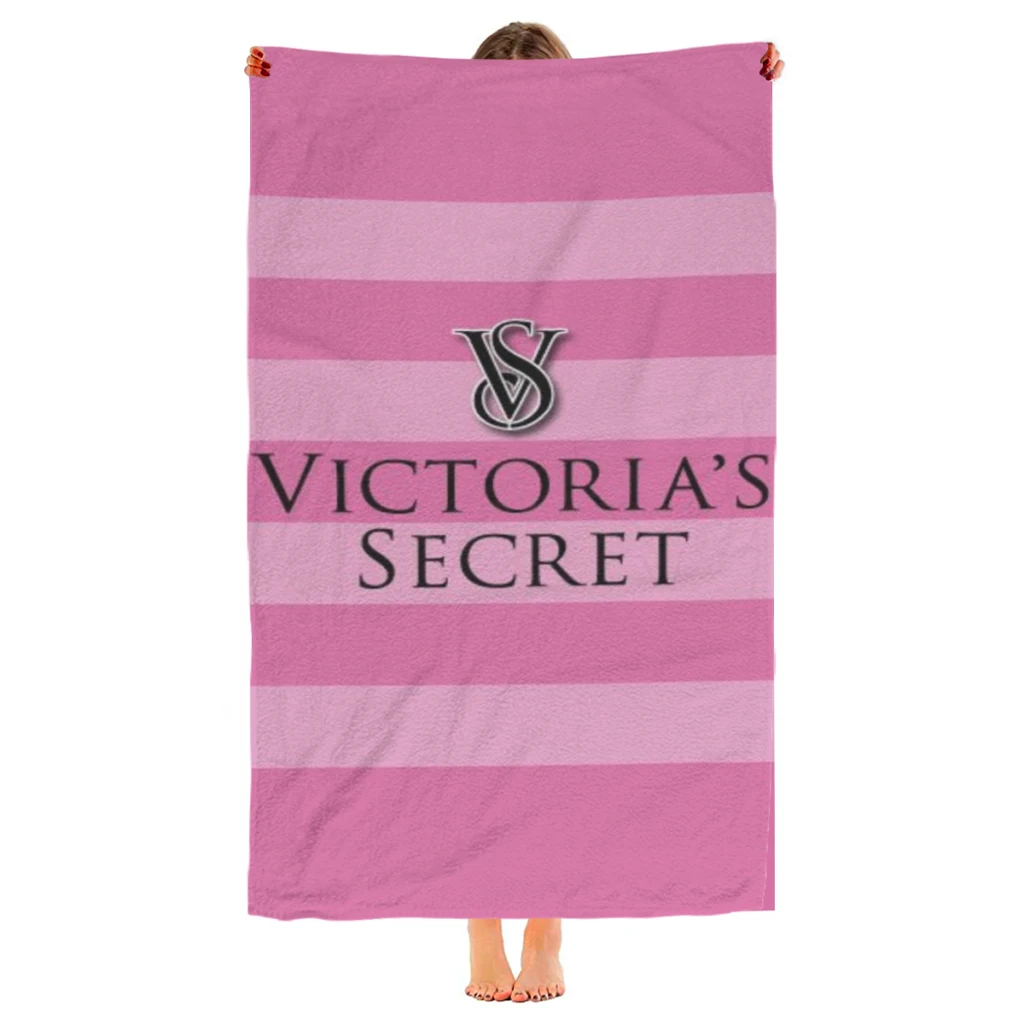 

Microfiber Beach Towel Victoria’s Secret Print Quick Dry Sandless Beach Blanket Soft Comfortable for MenWomen Camping