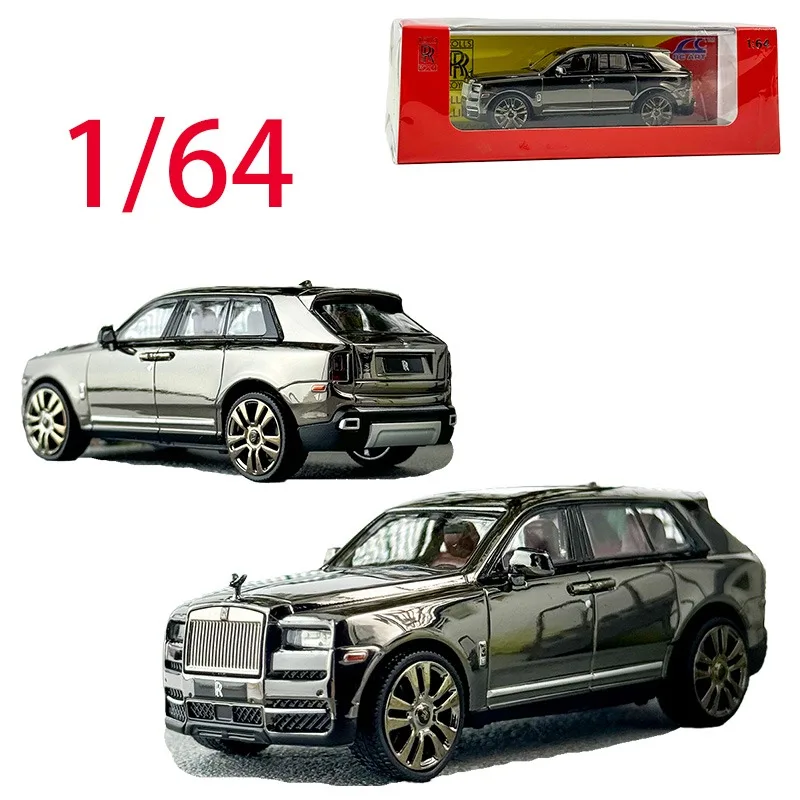 

SCA литой под давлением масштаб 1/64 Rolls Royce, модель автомобиля из сплава Rolls Royce Cullinan, игровые транспортные средства, игрушки для мальчиков, оригинальная коллекция коробок