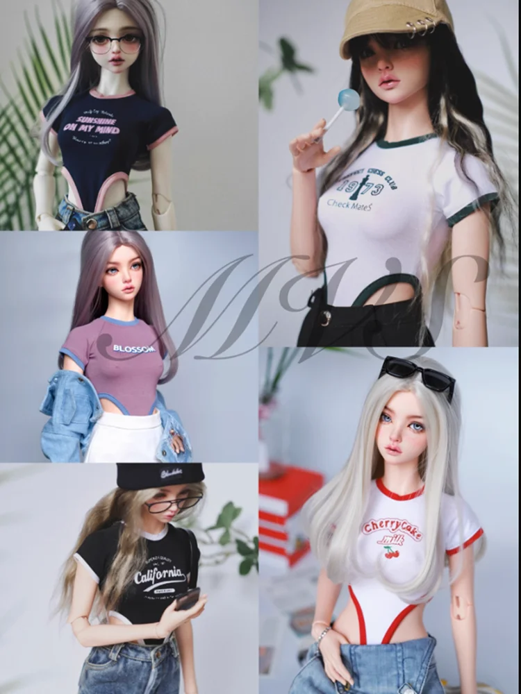 Overall Shirt for 1/3 SD16 BJD Doll Clothes Customized CWB309