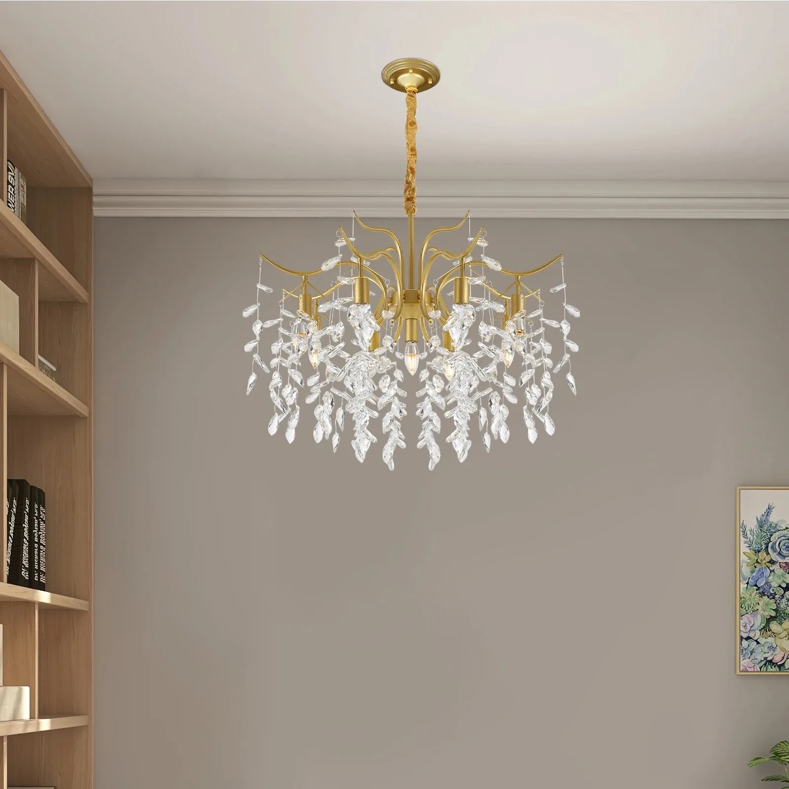 90Cm Chandelier Lig…
