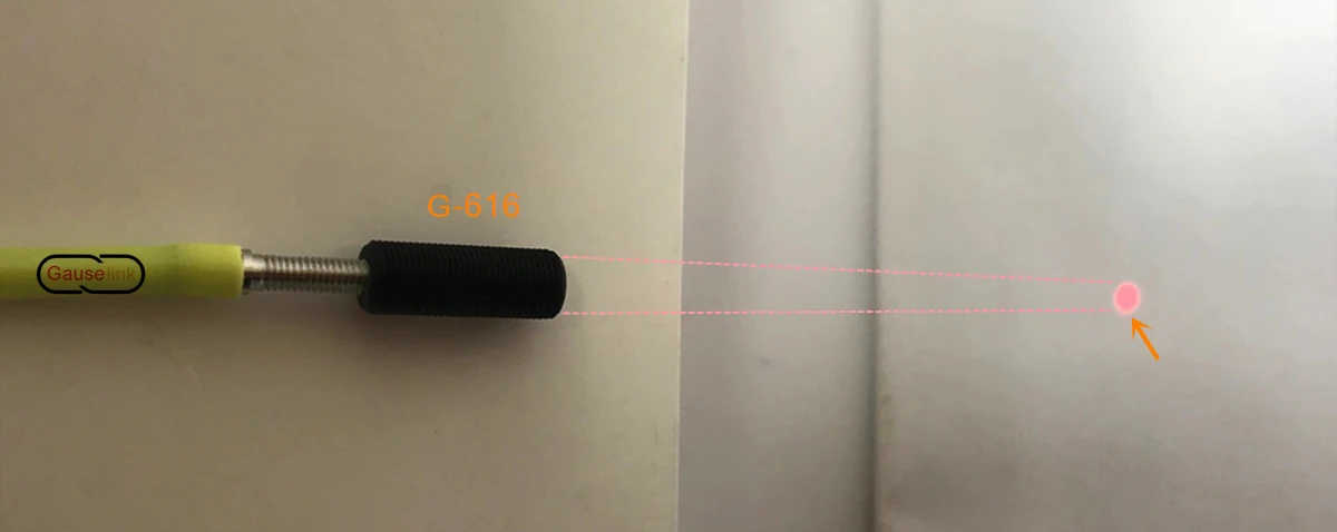 Optischer Fasersensor, Fokuslinse, Spiegel, optisch, M3, M4, M6, für diffuse reflektierende Durchgangsstrahl-Lichtschranke, Gauselink – Detail 13