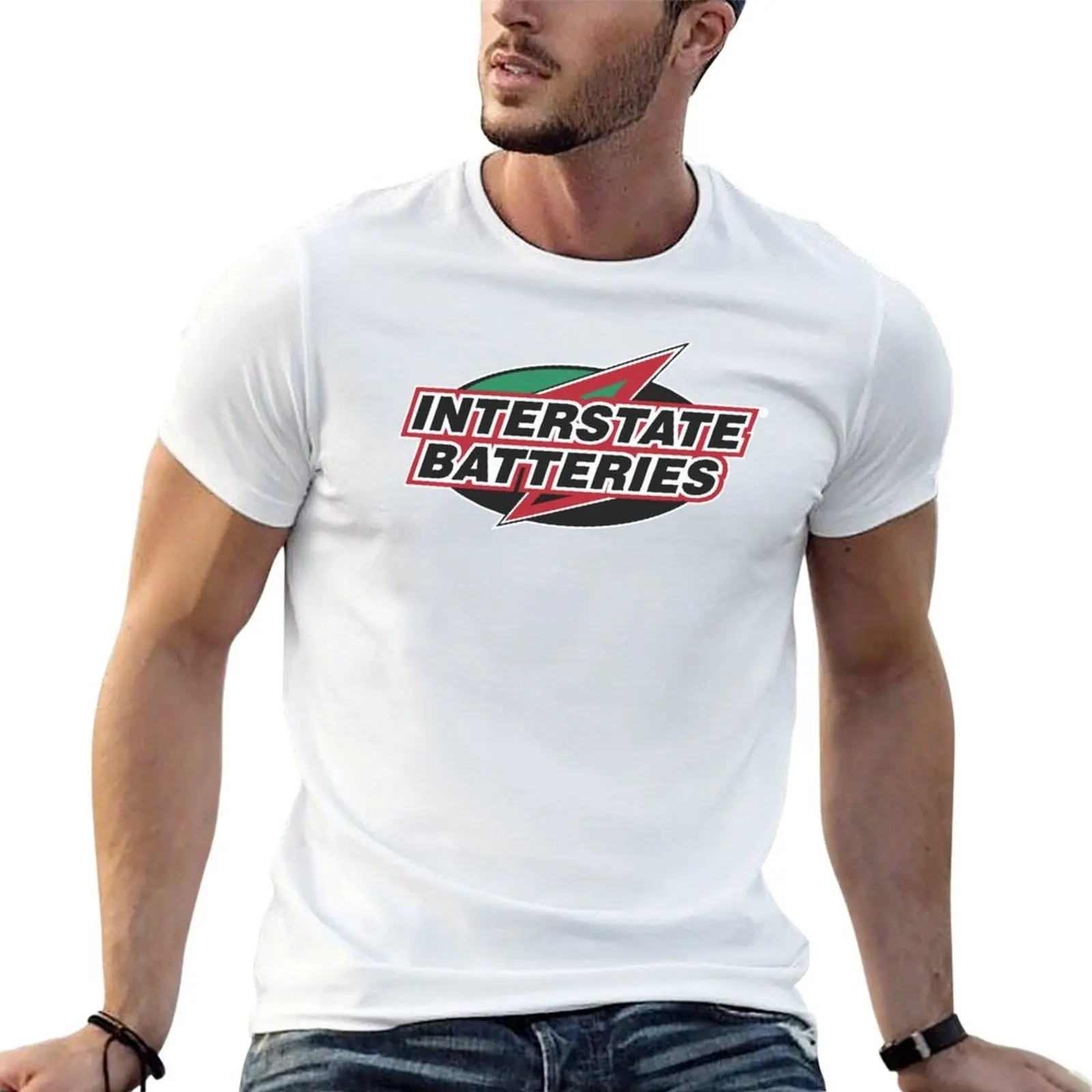 

Interstate Batteries merch T-Shirt man t shirt designer man graphic t shirt T-Shirt