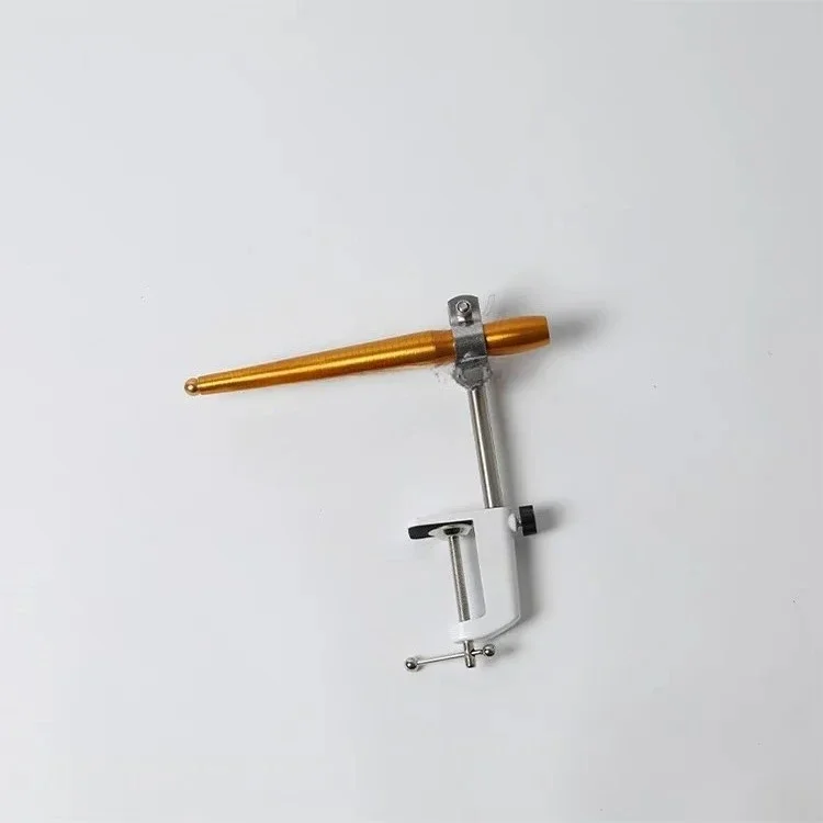 Limited Offer Lamp Worker Glass Burning Tool Desktop Ring Pole Bracket Manually Adjustable