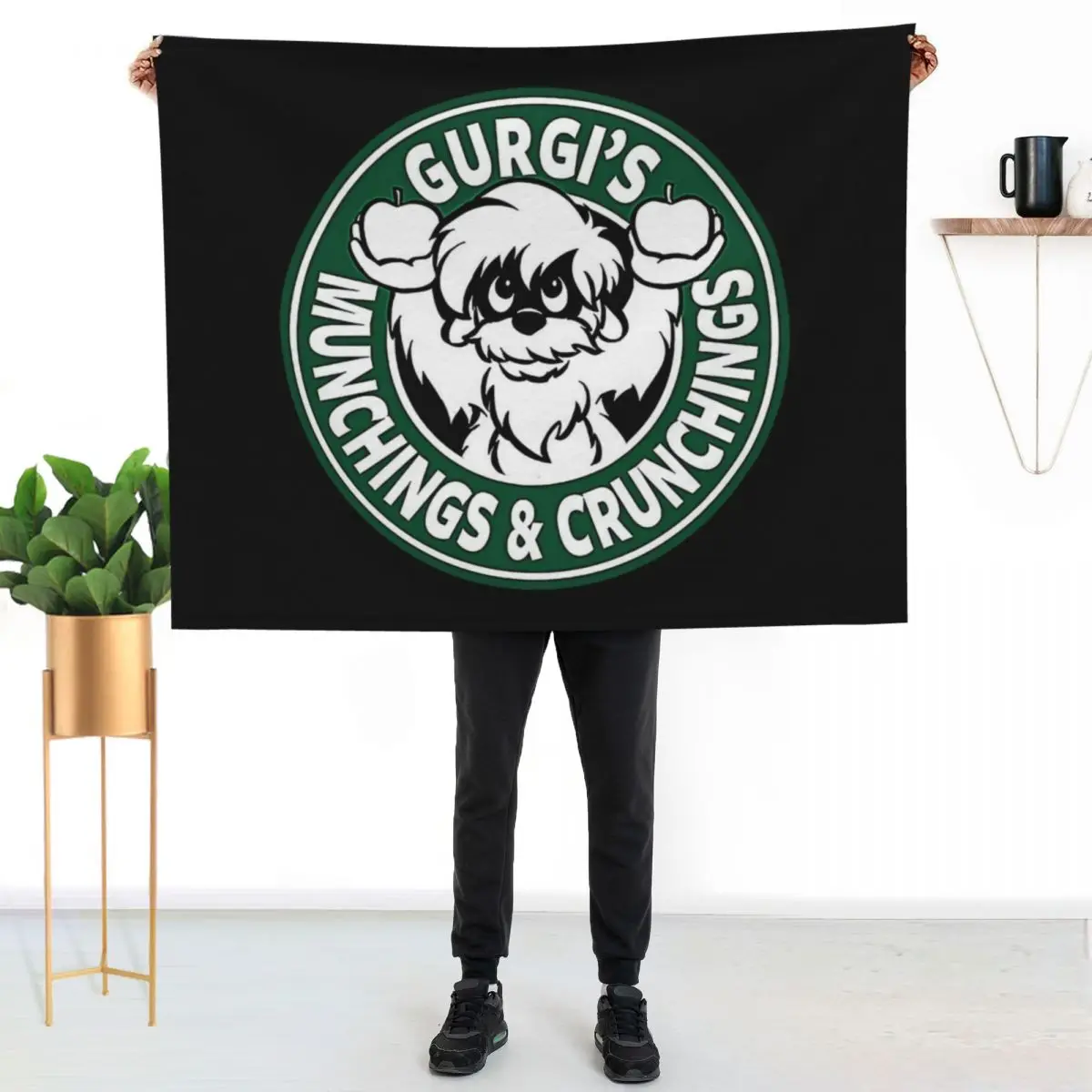 Gurgi's Munchings & Crunchings T-Shirt Throw Blanket Luxury Brand Quilt Bed covers Beautifuls manga Large Blankets