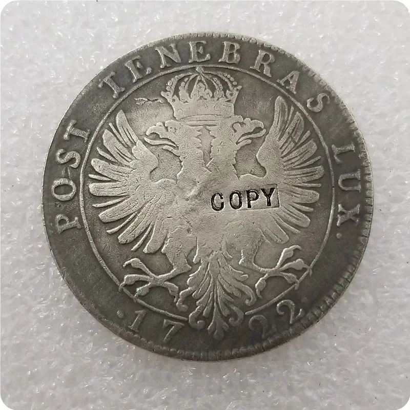 1722 Geneva (Swiss cantons) 1 Thaler COIN COPY commemorative coins-replica coins medal coins collectibles