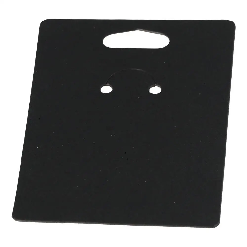 ورق عرض الأساور ، بطاقات سلسلة مفاتيح مربى ، بطاقات ورقية كرافت بيضاء ، بنية ، شاشة سوداء معلقة ، عرض المجوهرات