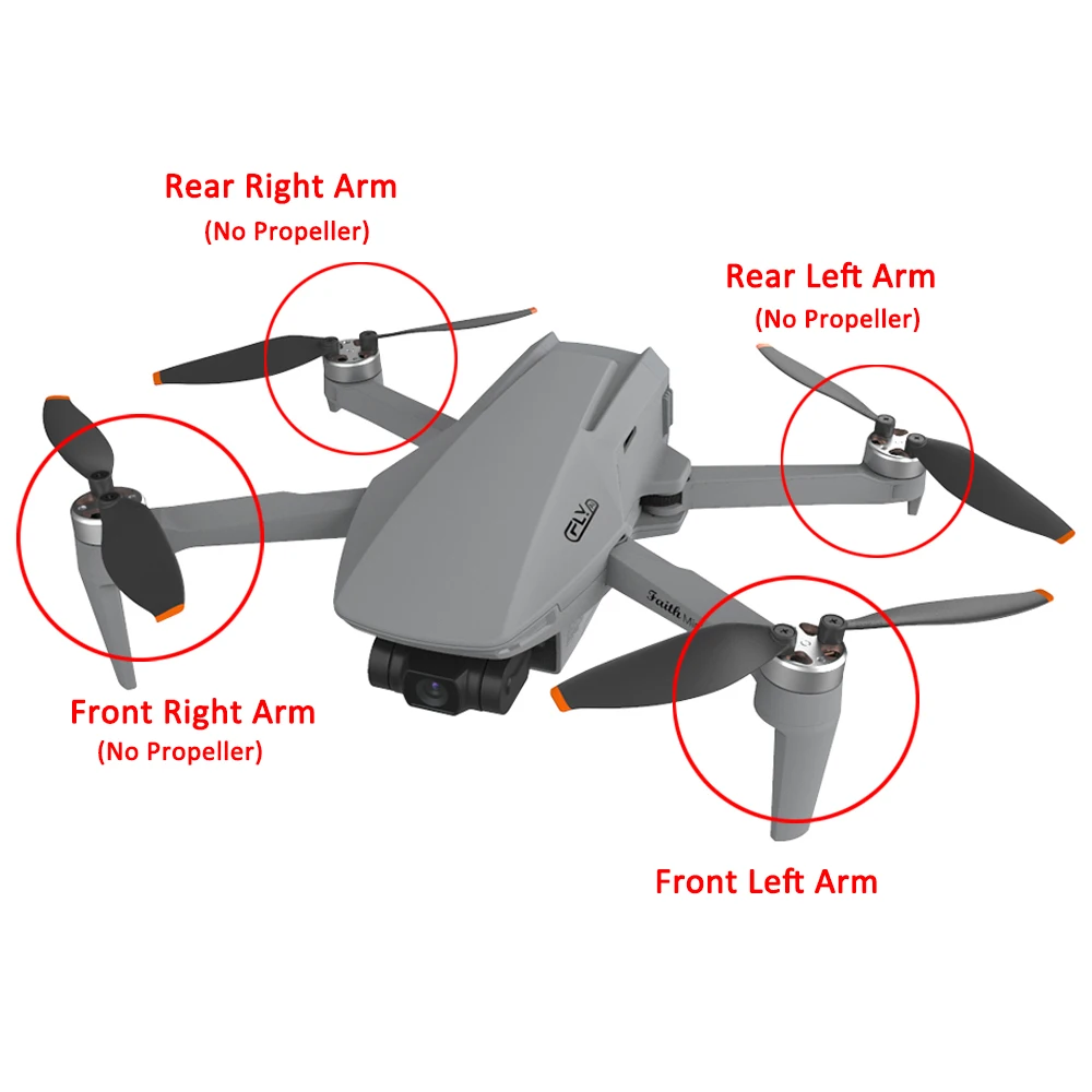 CFLY FAITH MINI Drone oryginalna część zamienna łopata śmigła/bateria/ładowarka/śmigło silnik/linia koncentryczna/rama nadwozia itp.