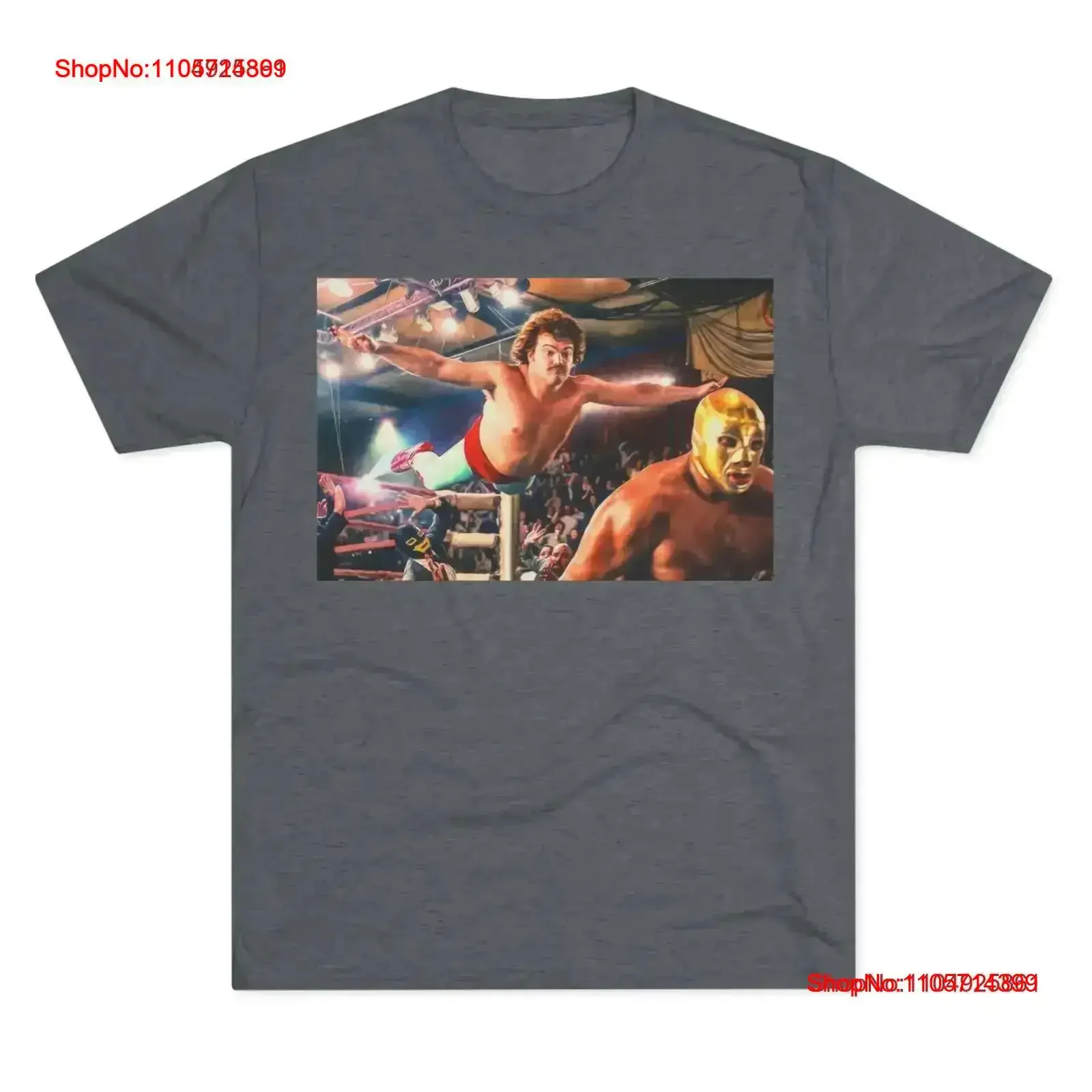 Nacho Libre Flying Eagle T shirt Funny Movie Luchadore for Him and Her Soft Tri Blend vintage Washed designer clothes Casual