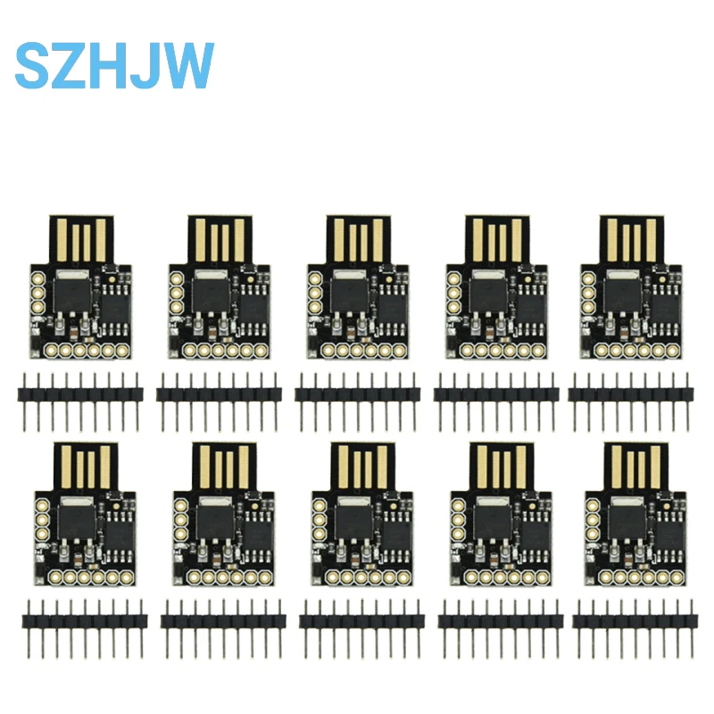 1-10 шт. TINY85 Digispark Kickstarter микро макетная плата ATTINY85 модуль для Arduino IIC I2C USB 1-10 шт. TINY85 Digispark Kickstarter микро макетная плата ATTINY85 модуль для Arduino IIC I2C USB