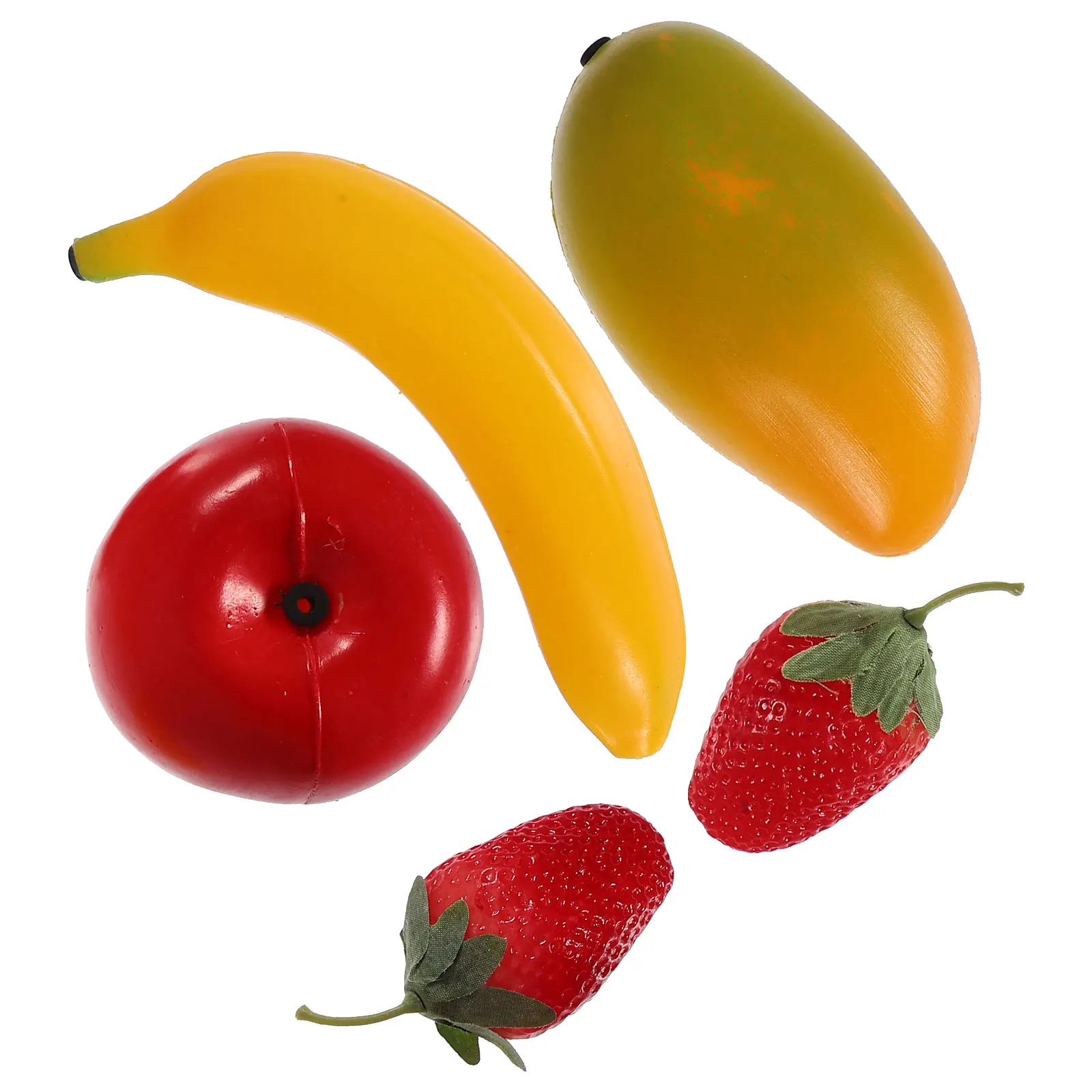 1 set Fruit Sandbox Toy Kids Music Instrument Maracas Strawberry Baby Musical Plastic Percussion Educational Toys