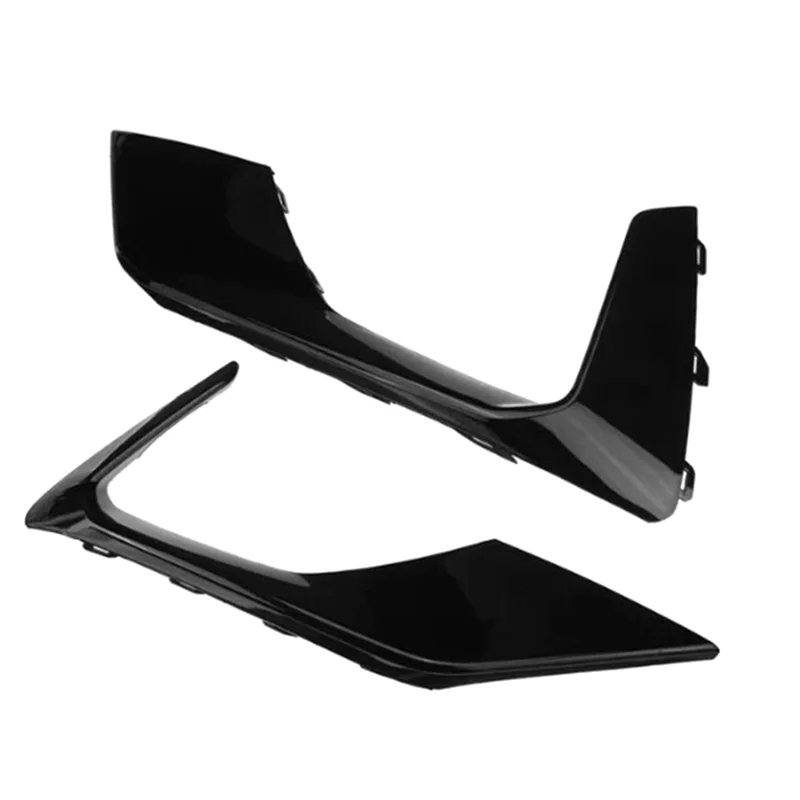 

AEA7-Car Front Fog Light Cover Moulding Trim Fog Light Grill For Ford Focus MK4 ST Line&ST Line X 2018-2021 Fog Lamp Cover