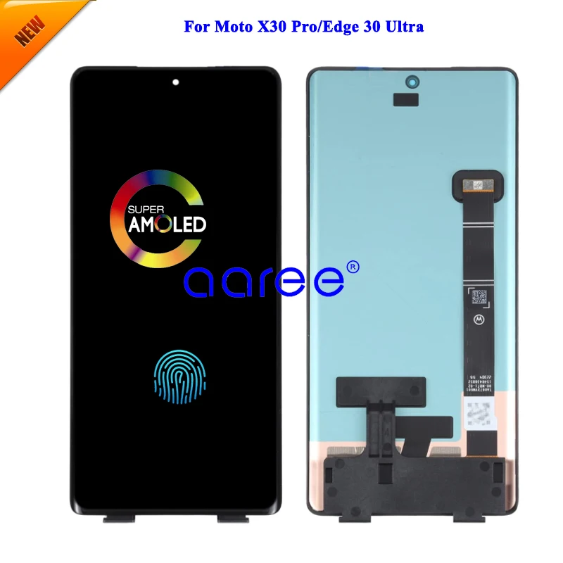 AMOLED LCD Screen  For Moto Edge 30 Ultra LCD Display For Moto X30 Pro Display LCD Screen Touch Digitizer Assembly