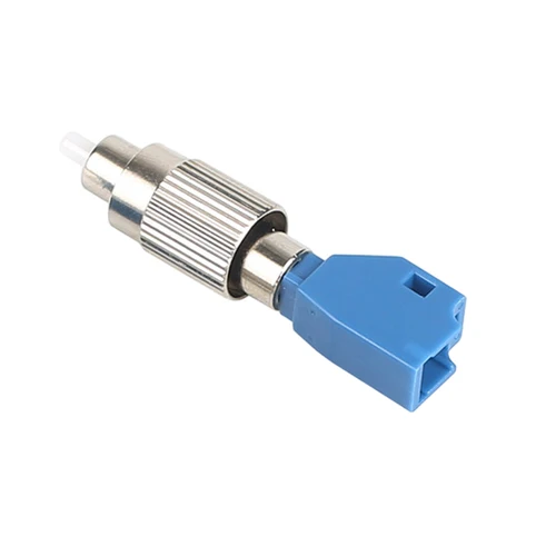 Imagen 2 del producto Adaptador de LC a FC Keystone LC-FC, enchufe Jack UPC, modo único 9/125Um, conector lucente hembra FC macho, enchufe de fibra óptica híbrida