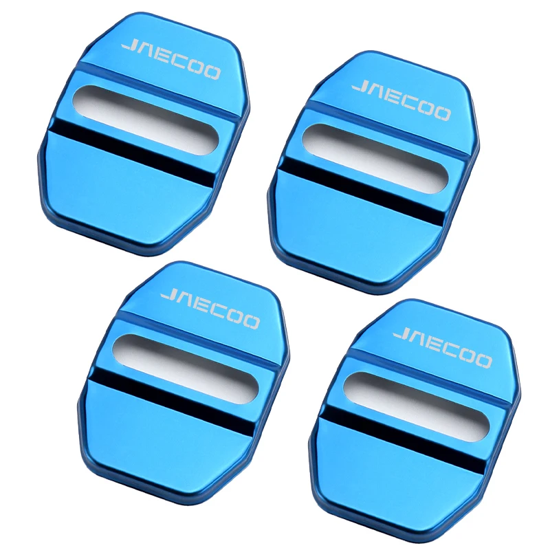 

For Chery JAECOO J7 PHEV JAECOO J8 J5 EV 2024 2025 Car Door Lock Cover Sticker Stainless Steel Protective Case Auto Accessories
