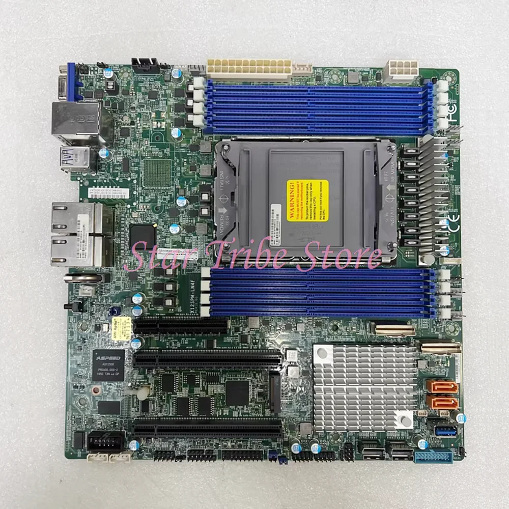 

X12SPL-LN4F LGA4189 ATX For Supermicro C621A 10XSATA 3 DDR4-3200MHz Server Motherboard PCI-E4.0