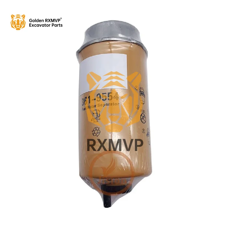 For Caterpillar Excavator Repair Tools 361-9554 3619554 Fuel Water Separator 442e 434e 422e 432d Backhoe Loader RXMVP