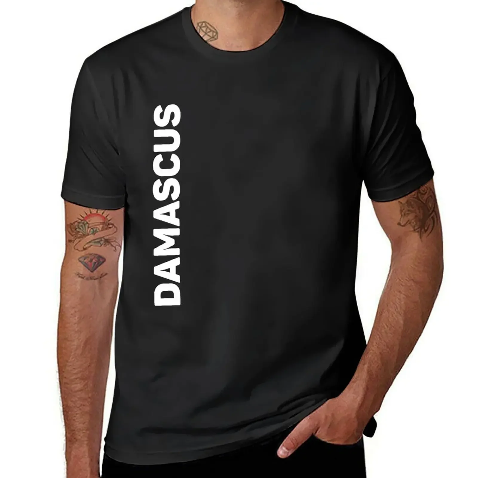 Damascus T-Shirt graphic tee shirt plus size clothes shirts men graphic