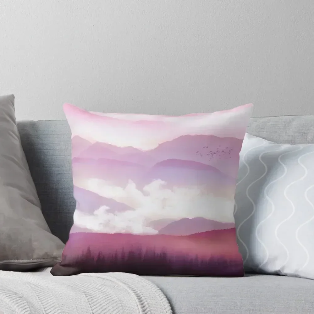 Candy Floss Mist Throw Pillow Sofa Decorative Covers pillow pillowcase pillow