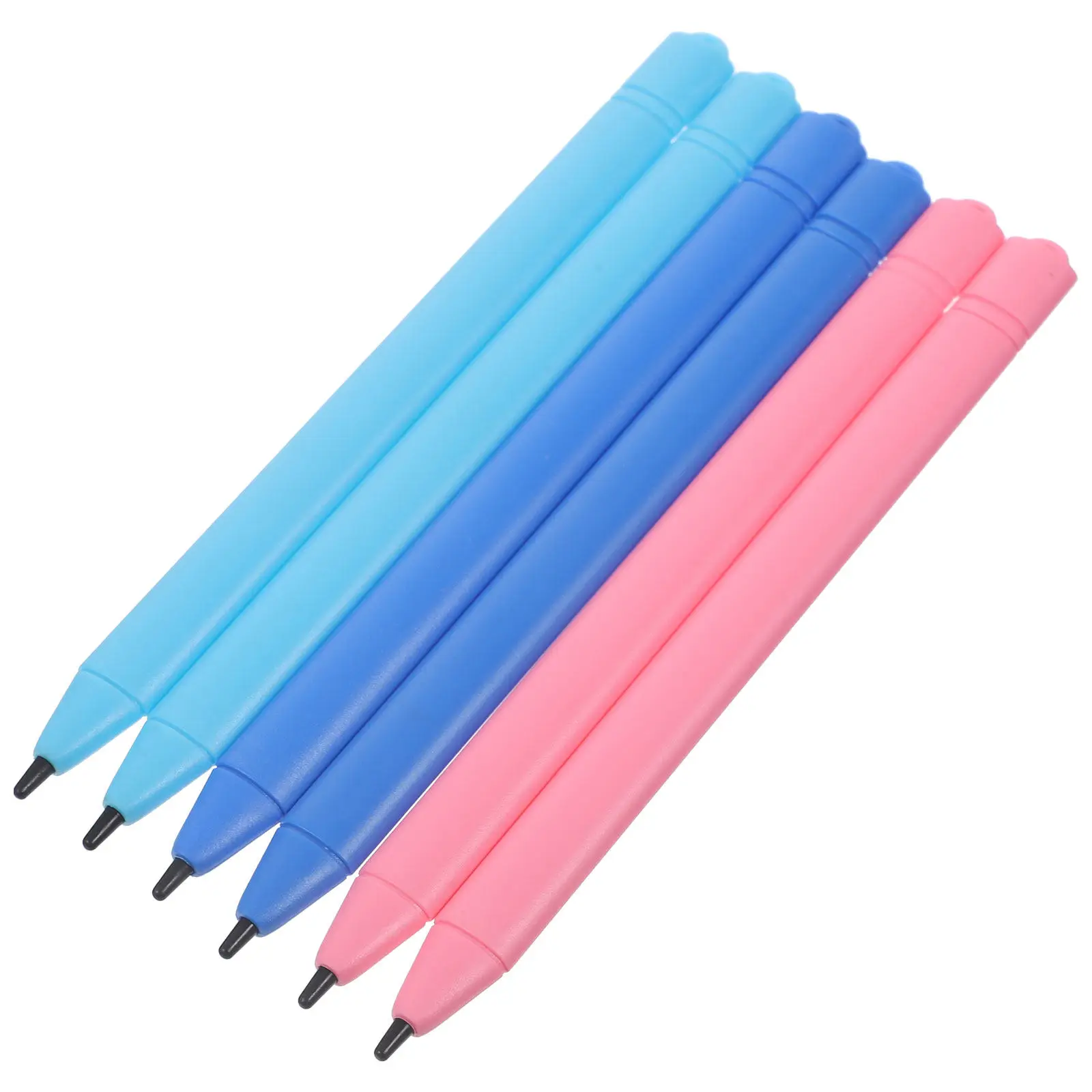 6Pcs Stylus Pen for Touch Screens Writing Tablet LCD Tablet Doodle Board Smooth Writing Portable Scratch Resistant Safe Design
