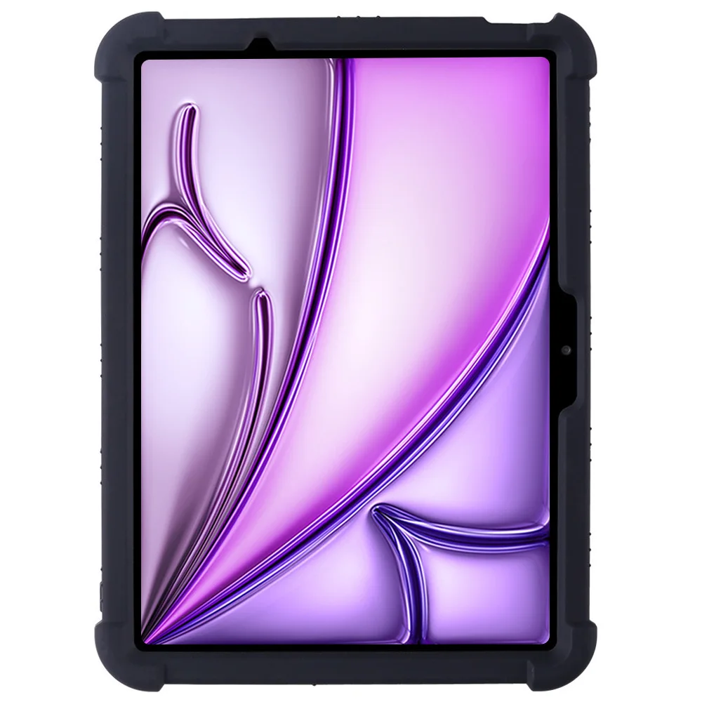 

Shockproof Silicone Case For iPad Air 11 (2024) – Compatible with Models A2899 / A2900 / A2902