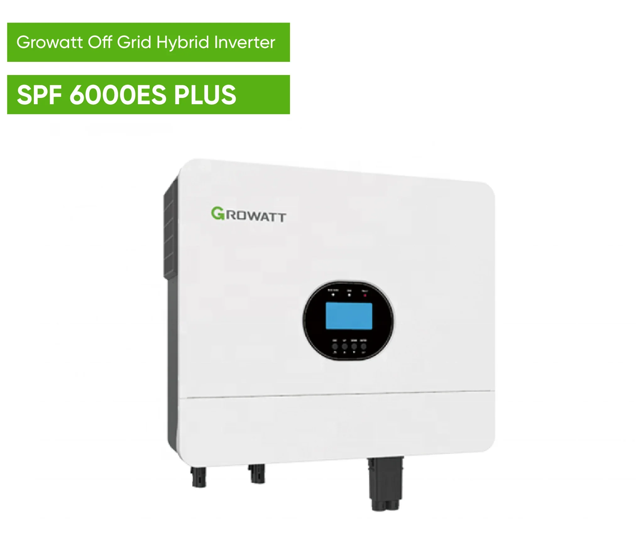 

Инвертор Growatt Off Grid Inverter 6kw SPF 6000ES Plus 48VDC 6Kva, гибридный инвертор с Wi-Fi для домашней солнечной системы