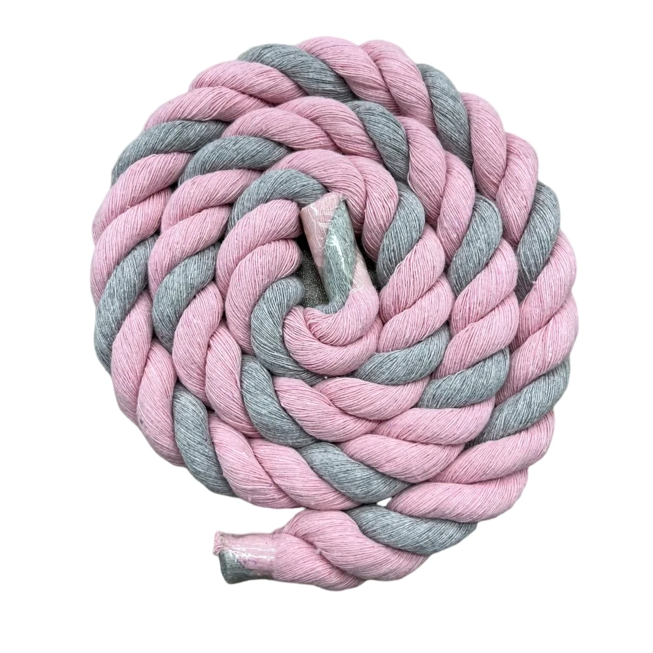 Mixed Color Natural Twisted Cotton Rope Strong Triple-Strand for Sports, Décor, Pet Toys, Crafts, Macramé & Indoor Outdoor