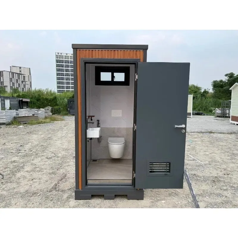 Portable toilet Mobile toilet Sandwich panel material Factory direct sales