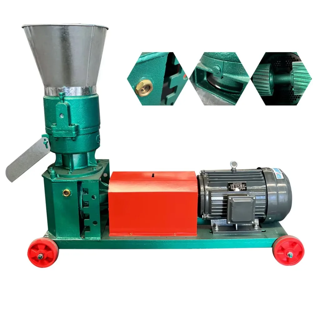 Boerderijvee- en pluimveevoerprocessor Varken Vee Kip Vis Pluimveevoerprocessor