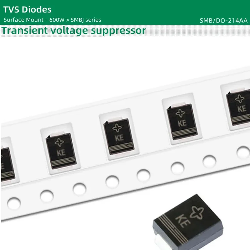 50pcs/lot TVS Diodes SMB package 600W SMBJ26A SMBJ26CA SMBJ28A SMBJ28CA SMBJ30A SMBJ30CA SMBJ33A SMBJ33CA SMBJ series