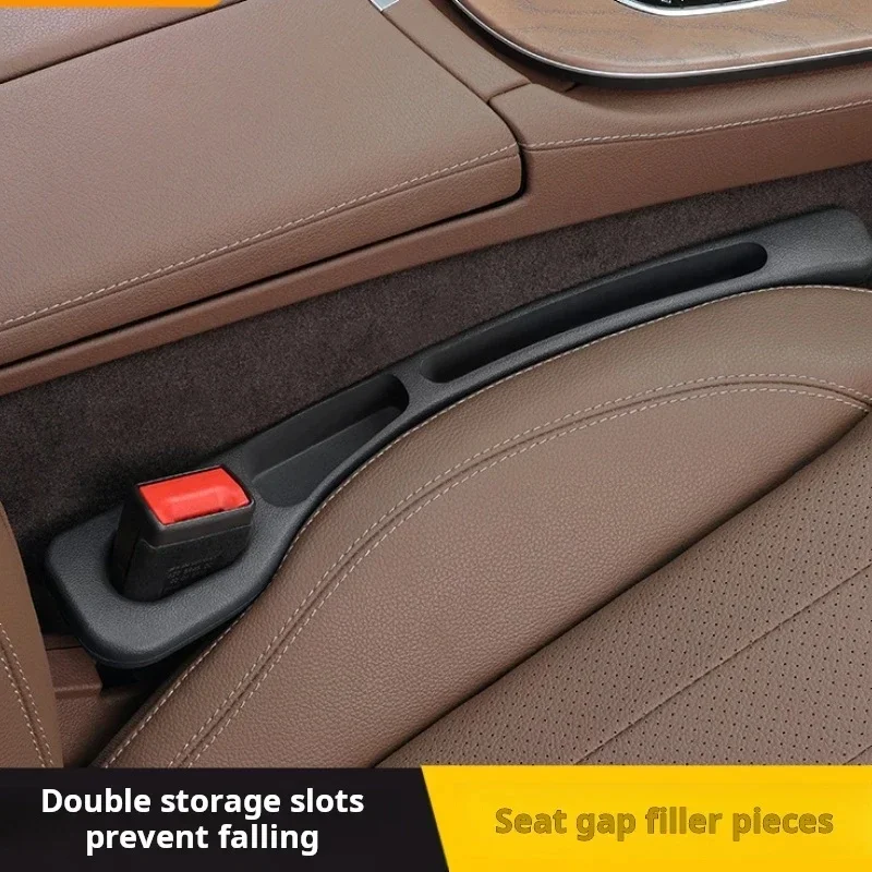 For Cadillac XT4 XT5 XT6 Seat Gap Plug Strip Side Seam Car Gap With Slot Filler Leak Proof Storage Organizer Interior Decorat