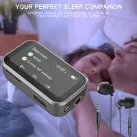 Reproductor de MP3 BT, reproductor de MP3 portátil con Clip trasero, pantalla táctil completa de 1,47 pulgadas, reproductor de música HiFi sin pérdidas de 32GB, grabadora de voz de Radio