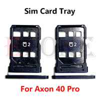 For ZTE Axon 7 10 10s 11 20 30 31 30s Blade 40 50 Pro Plus Ultra SE 4G 5G Sim Card Slot Tray Holder Sim Card Reader Socket