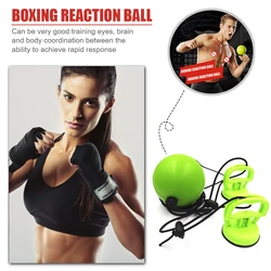 Boxing Reflex Ball Punching Ball Speed Training Fight Ball Reflex Trainer with Strong Vacuum Suckers Fitness Boxing Equipment