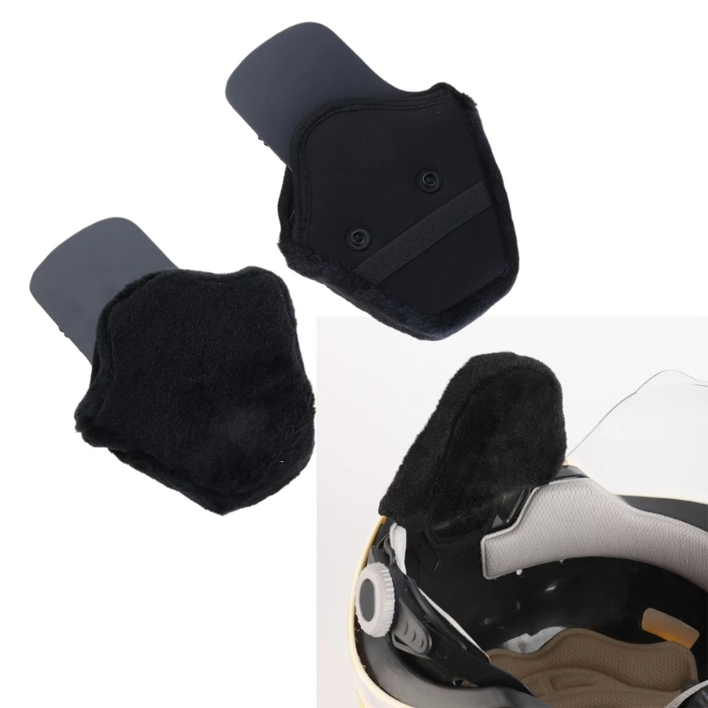 1 Pair Ear Warmers Bicycles Helmets Earmuffs Bicycles Keep Wind from the Ear Comfortable Ear Cover Ear Guards for Helmets