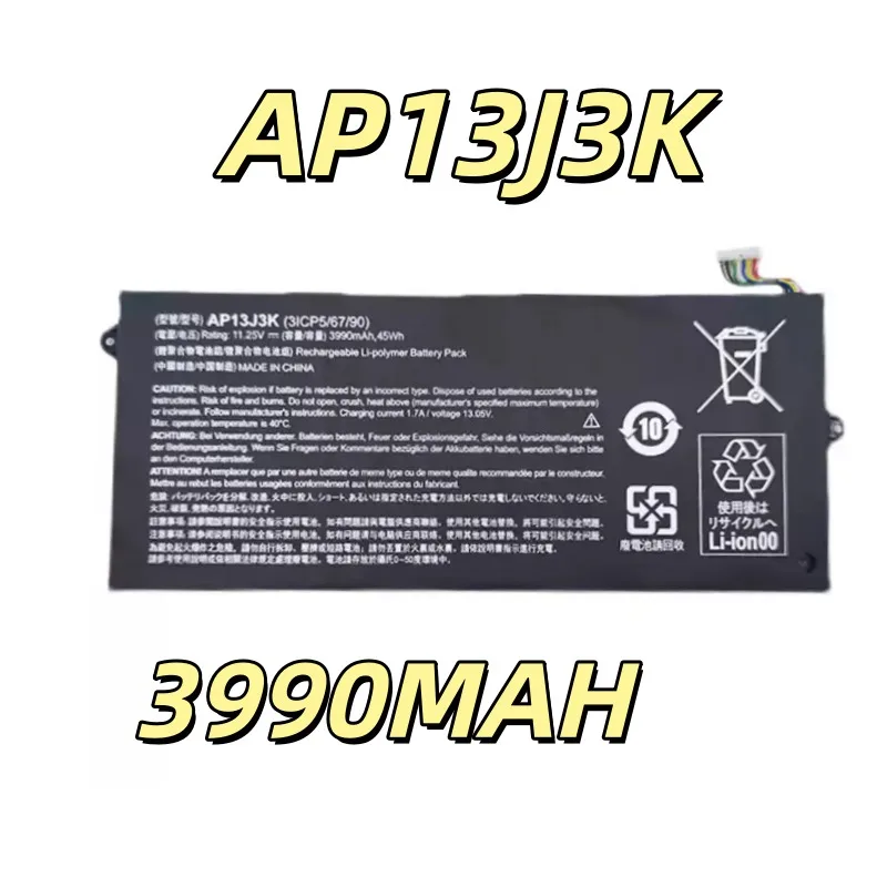 Replacement battery AP13J3K For C720P C740W 3ICP5 AP13J4K Laptop Battery 3990mah